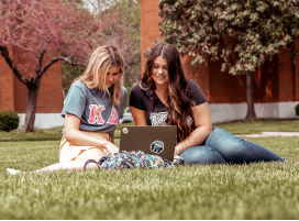 Kappa Delta Collegiate Sisters on campus