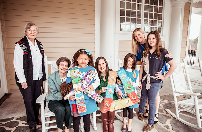 Kappa Delta alumnae chapters volunteer for local Girl Scouts