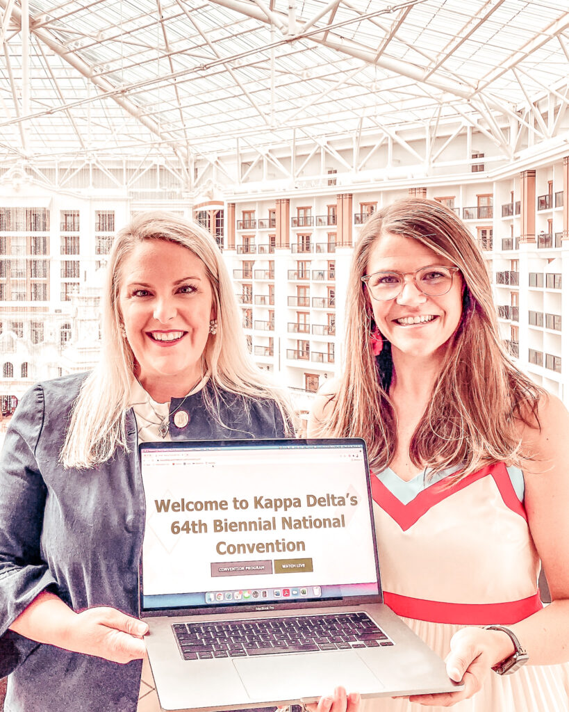 How late flights, roommate pairings and Kappa Delta Convention led to a